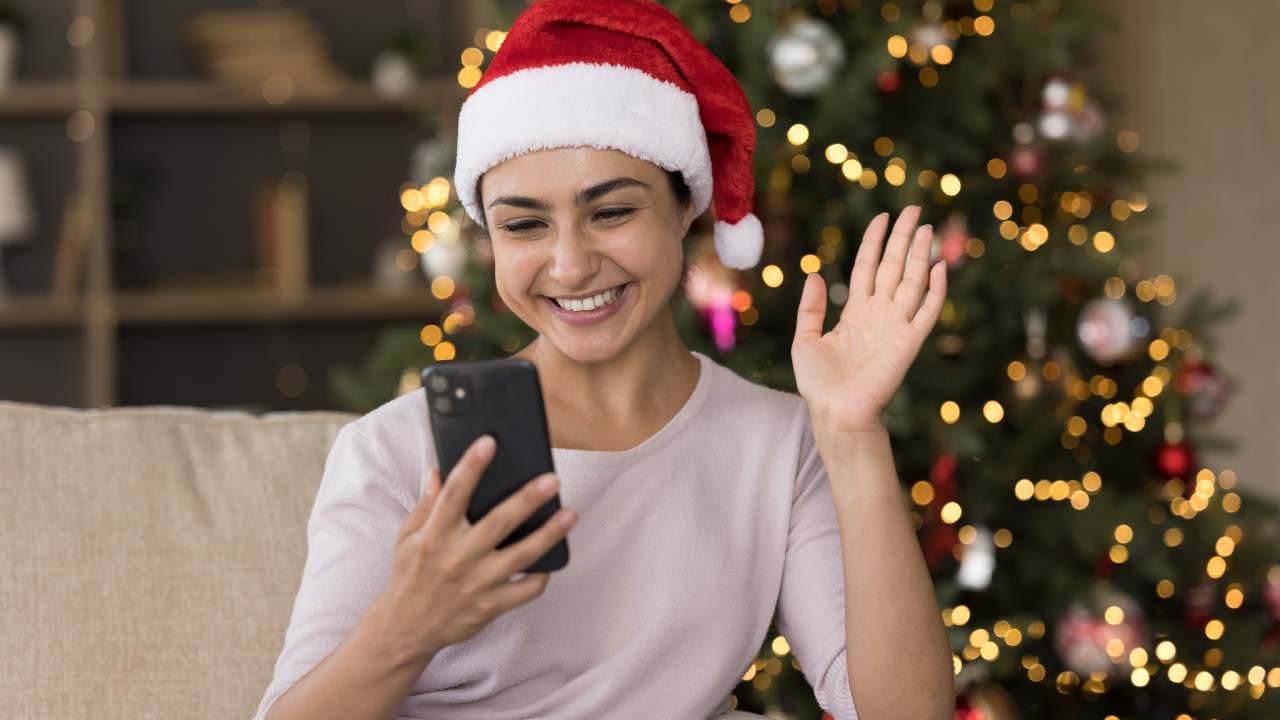 Natale con smartphone