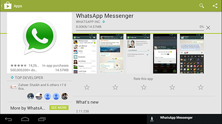 WhatsApp da computer