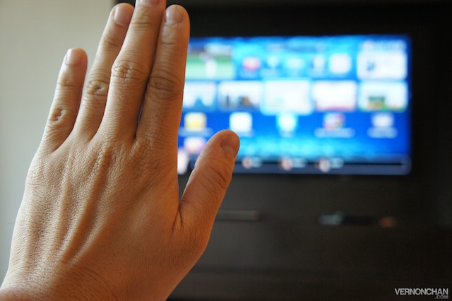 Smart TV a controllo gestuale
