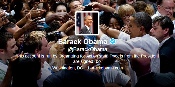 Account verificato di Barack Obama