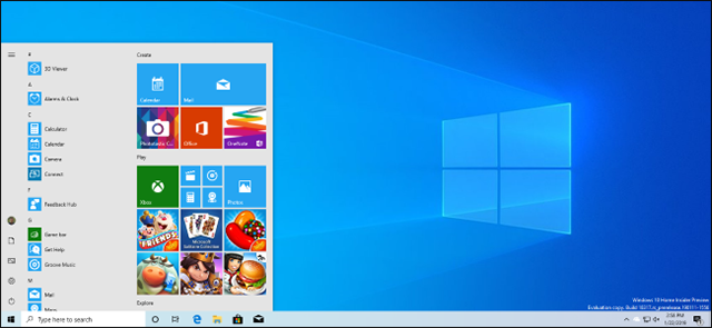 Come sarà la nuova interfaccia di Windows 10