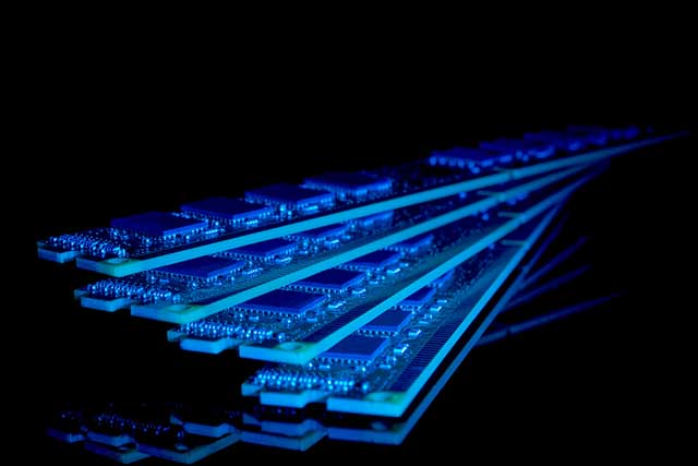 Moduli RAM fluorescenti