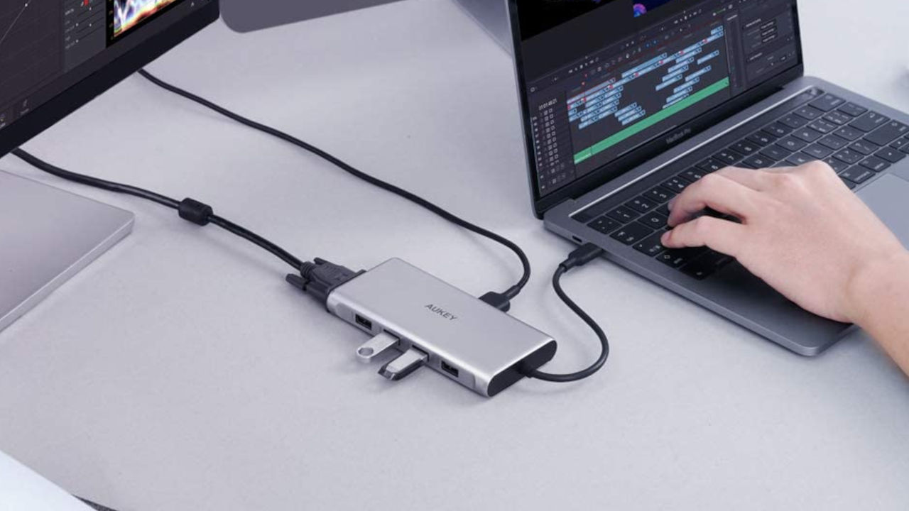 Aukey USB-C Hub 10 in 1