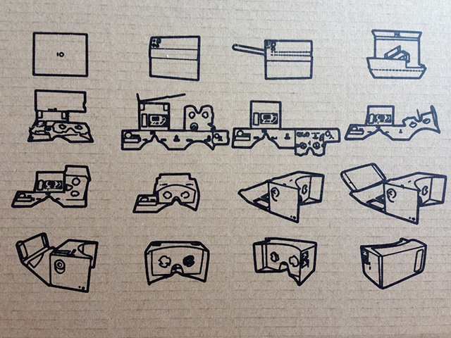 Istruzioni per montare Google cardboard