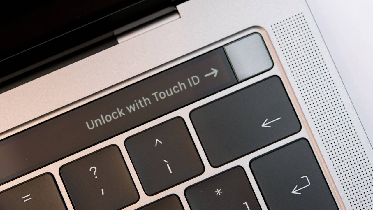 touch id macbook apple