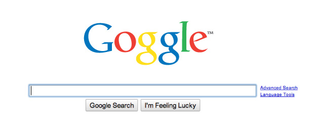 Goggle, typosquatting di Google