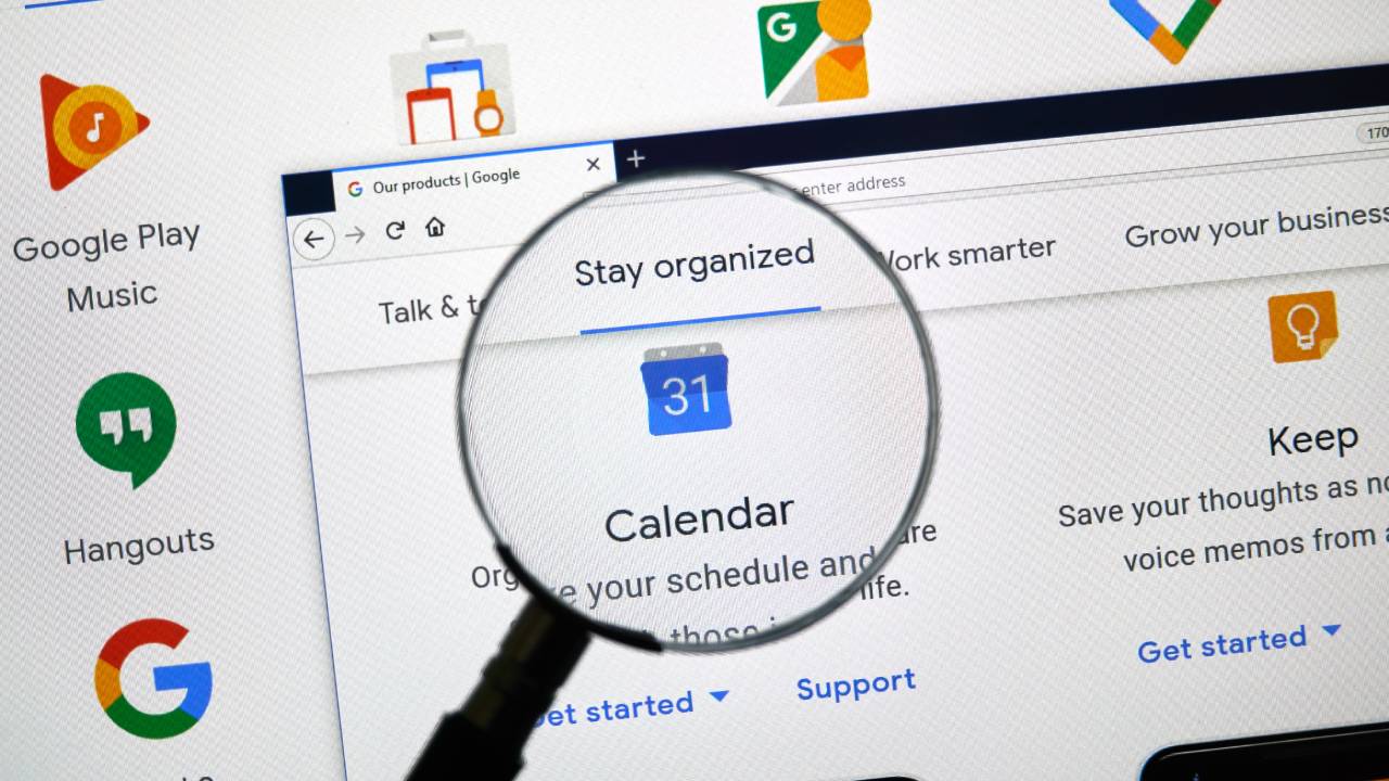 Google calendar app