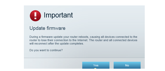 Aggiornamento firmware