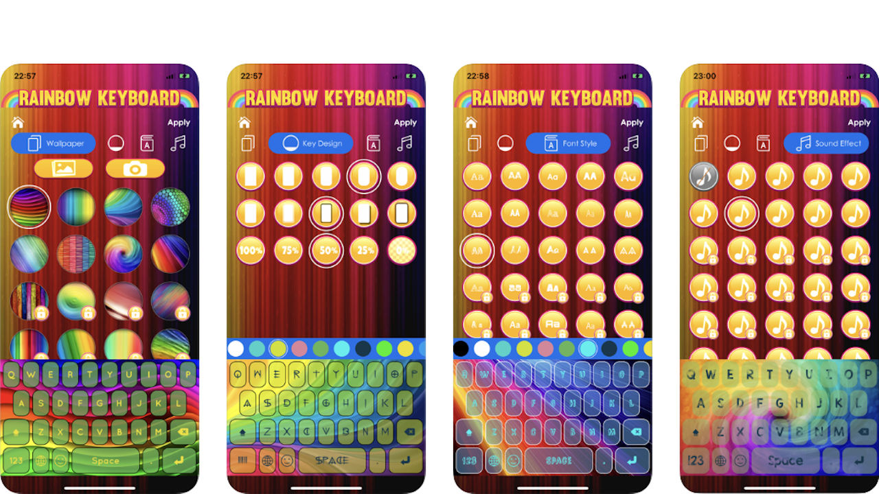 Rainbow Keyboard