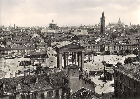 Un'immagine tratta da Milano sparita