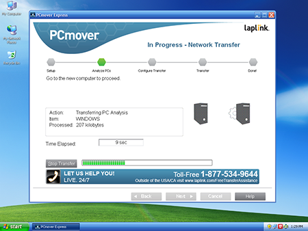 PCmover Express for Windows XP