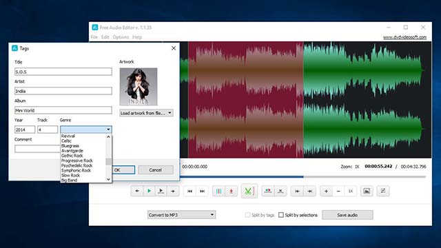 Free audio editor