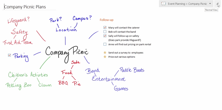 Scrivere memo e appunti con OneNote