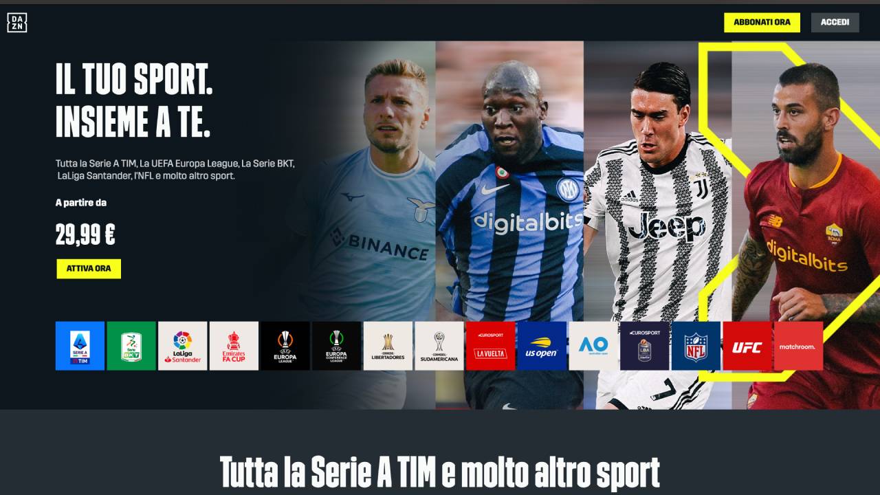 DAZN,
  streaming video