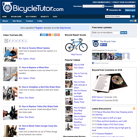 Bycicle Tutor