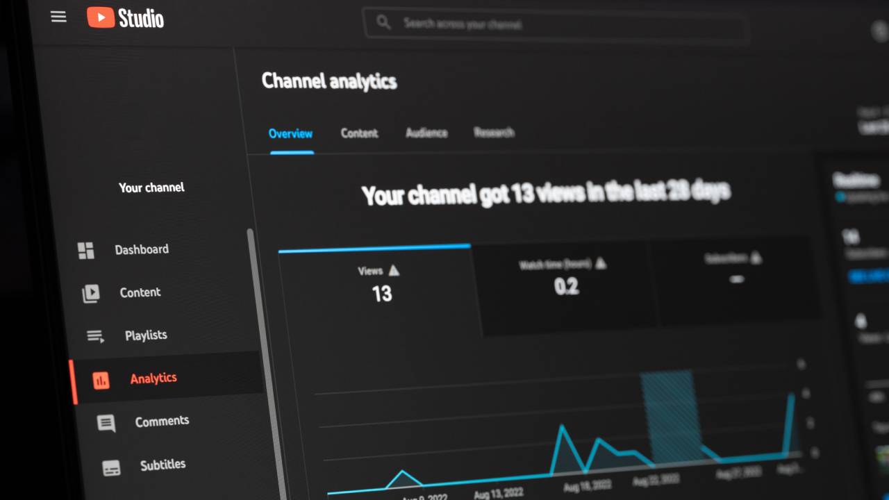 YouTube Analytics Studio