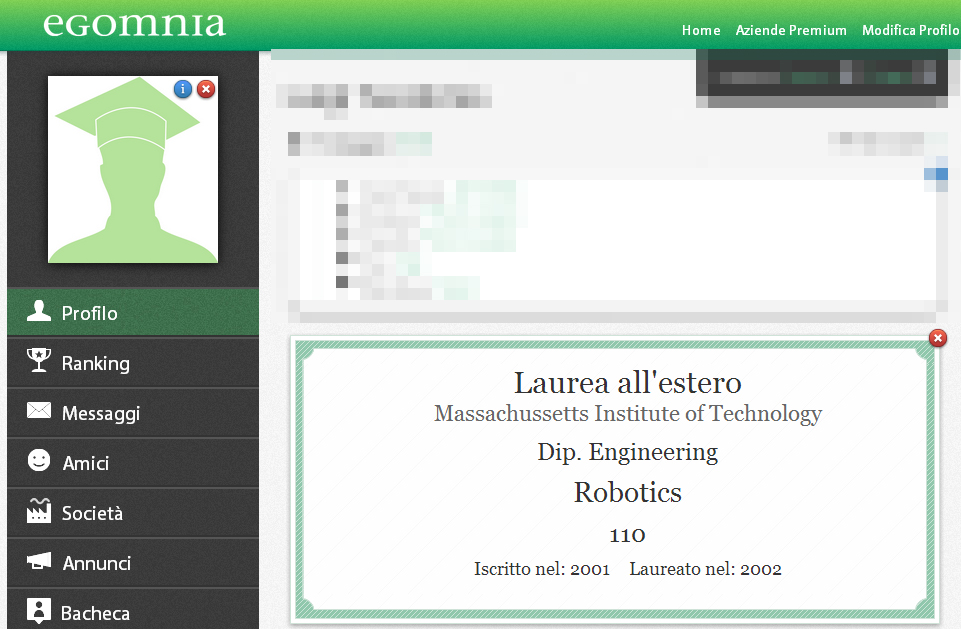 La laurea in robotica ottenuta al MIT