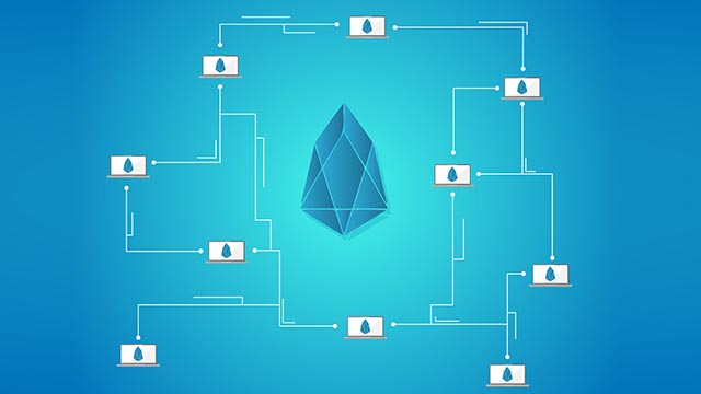 Schematizzazione della blockchain EOS