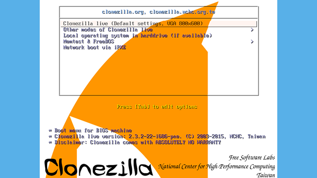 clonezilla