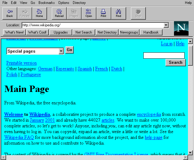 Netscape navigator