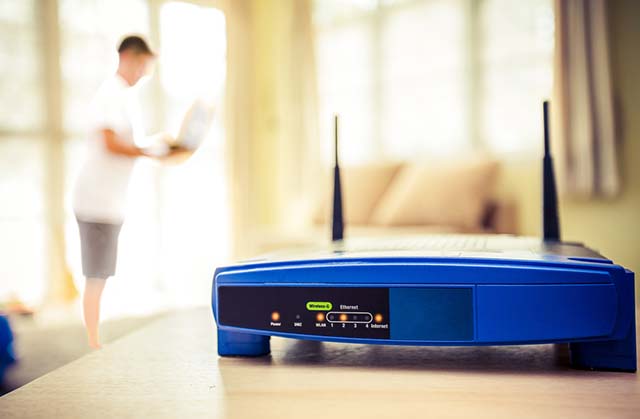 Router Wi-Fi in casa