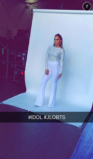 Jennifer Lopez su Snapchat