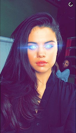 Selena Gomez su Snapchat