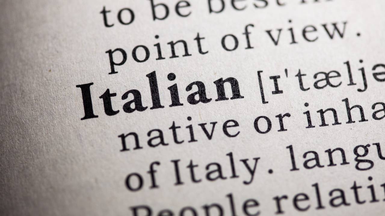 dizionario italiano