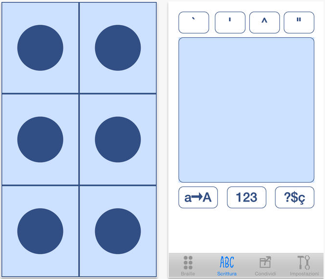 braillepad app