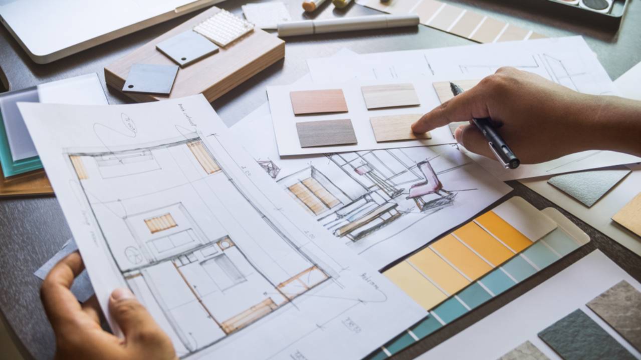 interior designer a lavoro