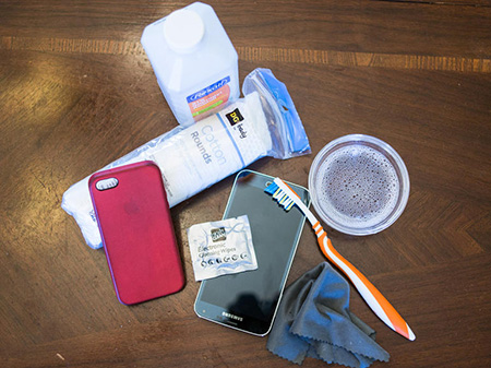 Come pulire lo smartphone