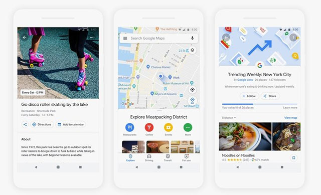 Il nuovo Google Maps