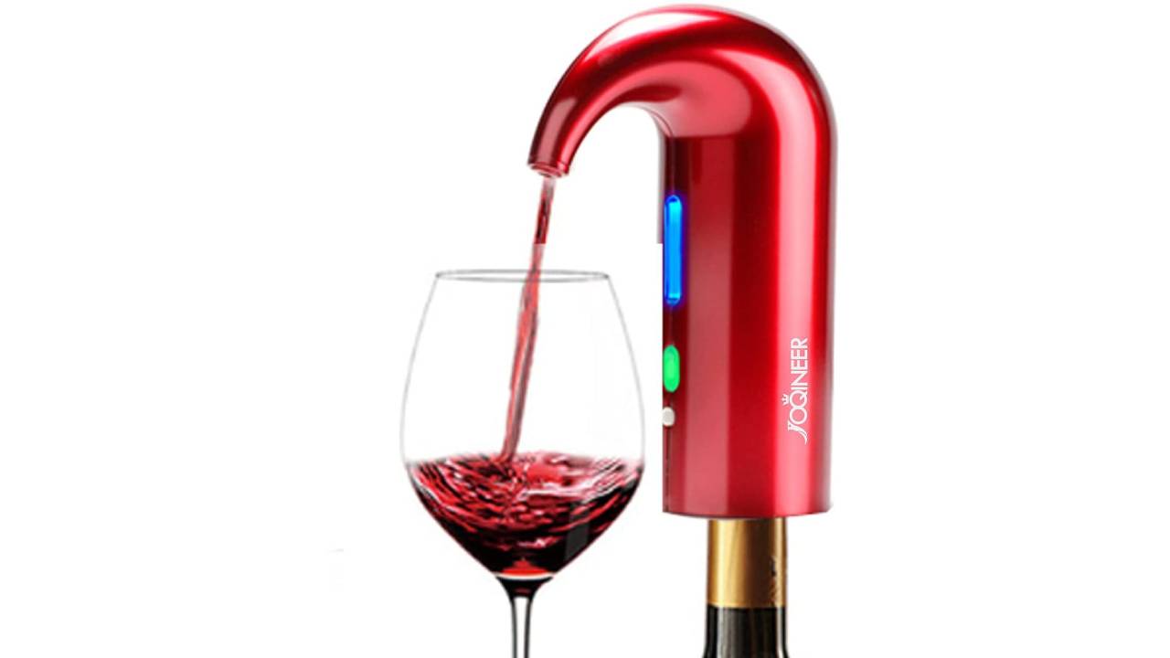 versatore elettrico vino