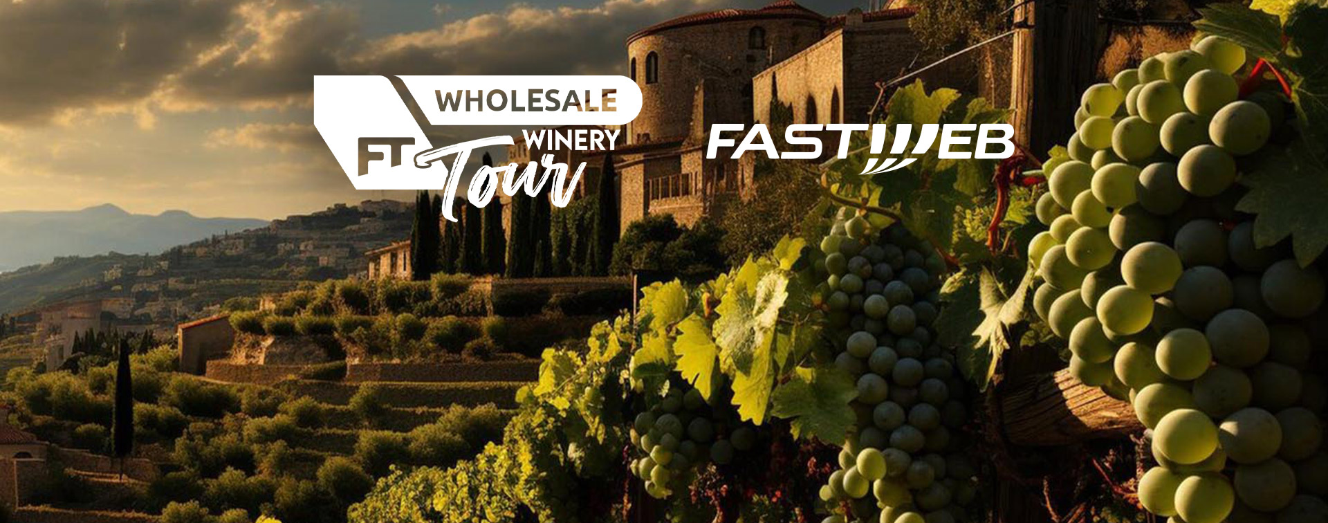 Fastweb is sponsor of the Wholesale Winery Tour 2024. Save the 5 dates in your calendar